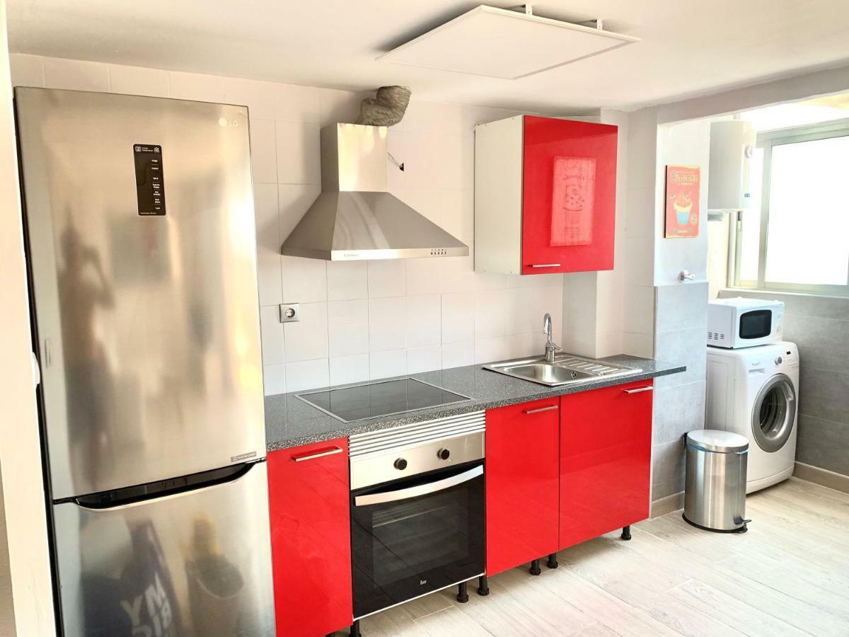 Apartamento Junto A Playa Con Piscina Miramar Exterior photo